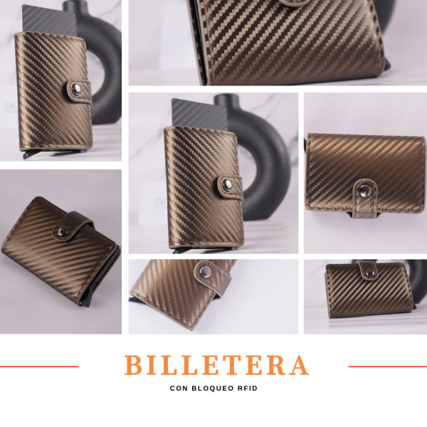 Billeteras con bloqueo RFID